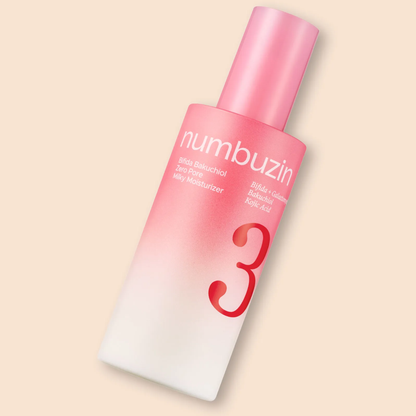 NUMBUZIN No.3 Bifida Bakuchiol Zero Pore Milky Moisturizer 150ml | Pore & Barrier Care