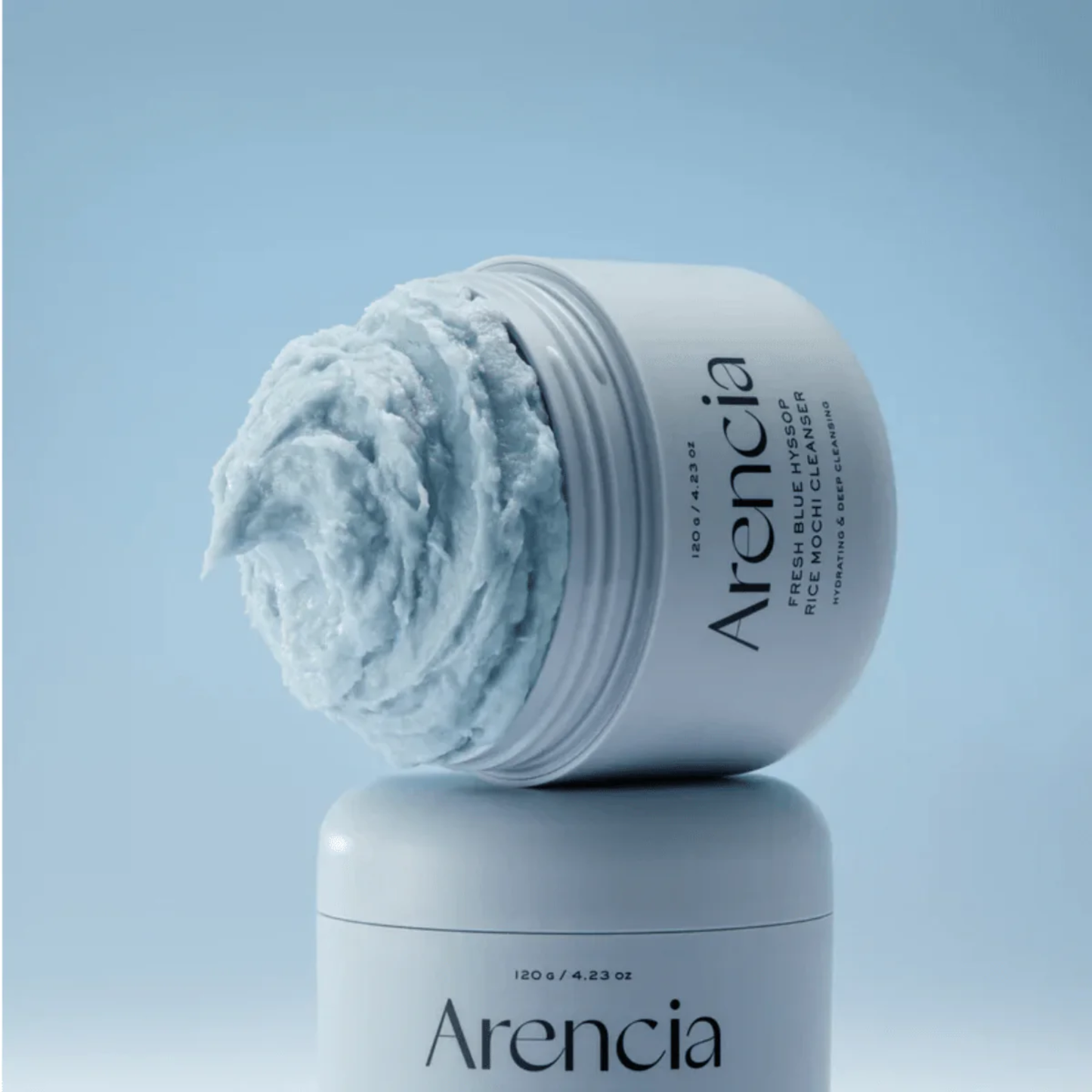 Arencia – Blue Hyssop Rice Mochi Cleanser 120g | Korean Skincare Australia