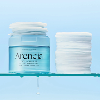 Arencia PDRN Hyaluronic Deep Hydration Pad 90 Pads | Hydrating Toner Pads for Glass Skin