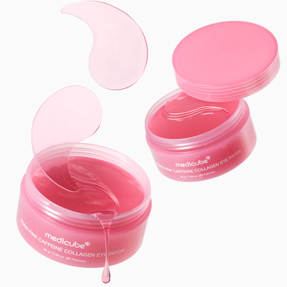 Medicube PDRN Pink Caffeine Collagen Eye Patch 85g (60pcs)