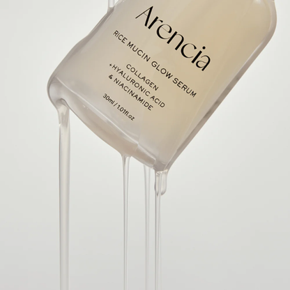 Arencia – Rice Mucin Glow Serum 30ml | Korean Skincare Australia