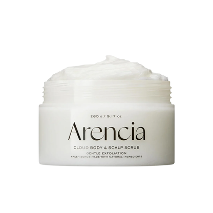 Arencia Fresh Cloud Body & Scalp Scrub 260g | Korean Body Scrub Australia