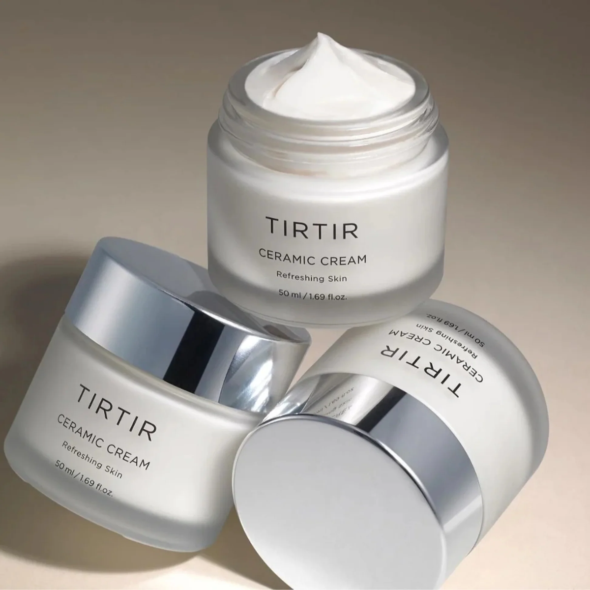 TIRTIR Ceramic Cream 50ml | Deep Hydration & Skin Barrier Cream
