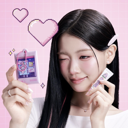 CHASIN’ RABBITS All About Glow Tone Up Sun 70ml + 10ml + Mirror Keyring [Sanrio Collection]