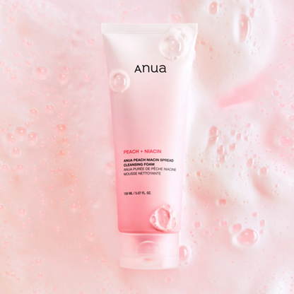 ANUA Peach Niacin Spread Cleansing Foam 150ml – Korean Skincare Australia