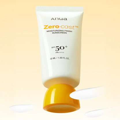 ANUA Zero-Cast Moisturizing Finish Sunscreen 50ml – Korean Skincare Australia