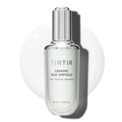 TIRTIR Ceramic Milk Ampoule 40ml | Hydrating & Barrier Care Serum
