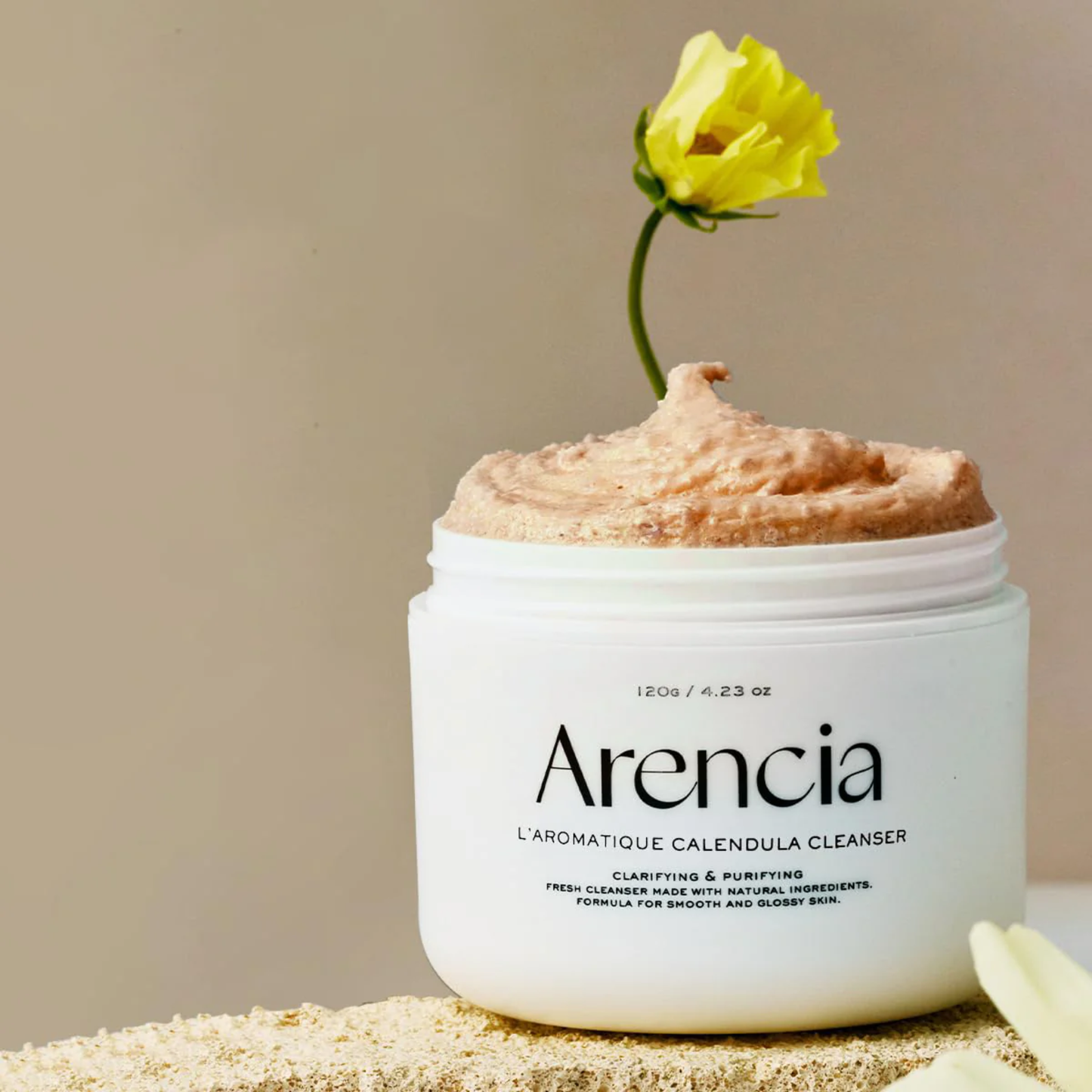 Arencia – Calendula Rice Mochi Cleanser 120g | Korean Skincare Australia