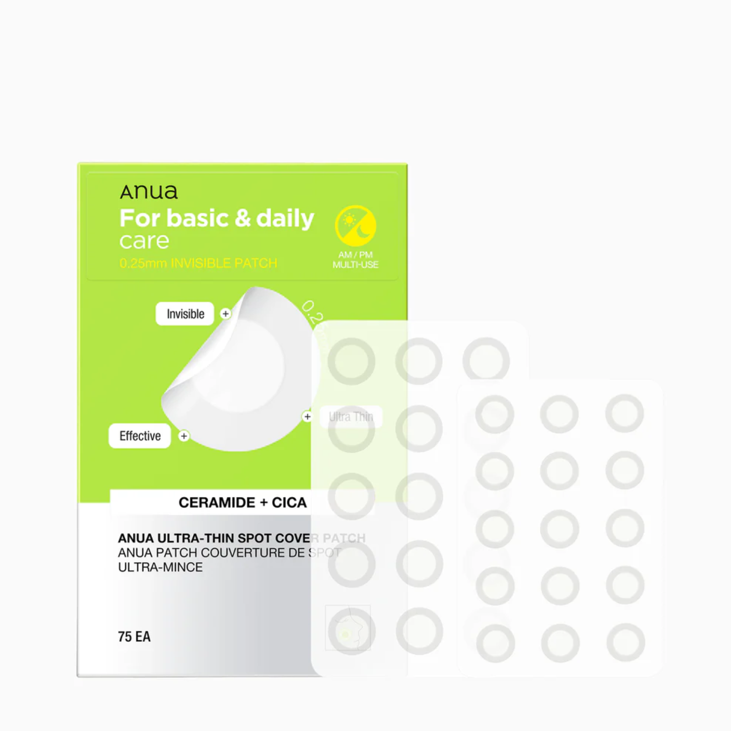 ANUA Ultra-Thin Spot Cover Patch 75 Patches – Korean Skincare Australia