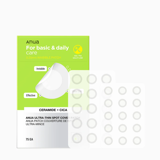 ANUA Ultra-Thin Spot Cover Patch 75 Patches – Korean Skincare Australia