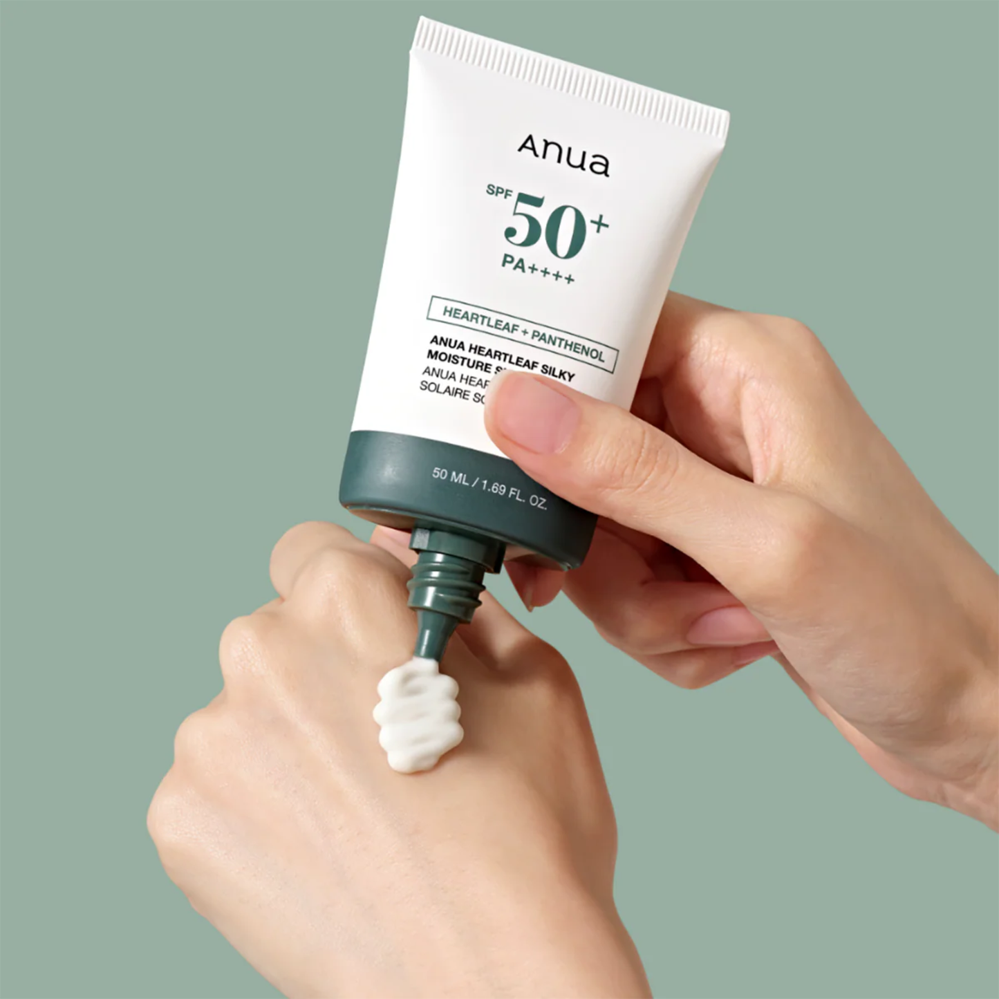 Anua Heartleaf Silky Moisture Sun Cream 50ml – Korean Skincare Australia
