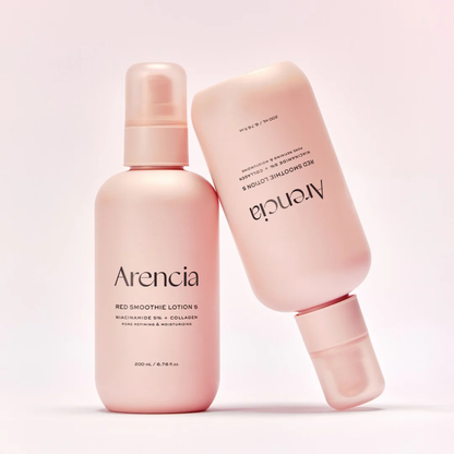 Arencia Red Smoothie Lotion 5 200ml | Lightweight Brightening & Firming Lotion