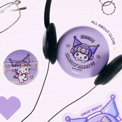 CHASIN' RABBITS All About Glow Cover Cushion Special Set 3 items [Sanrio Collections]