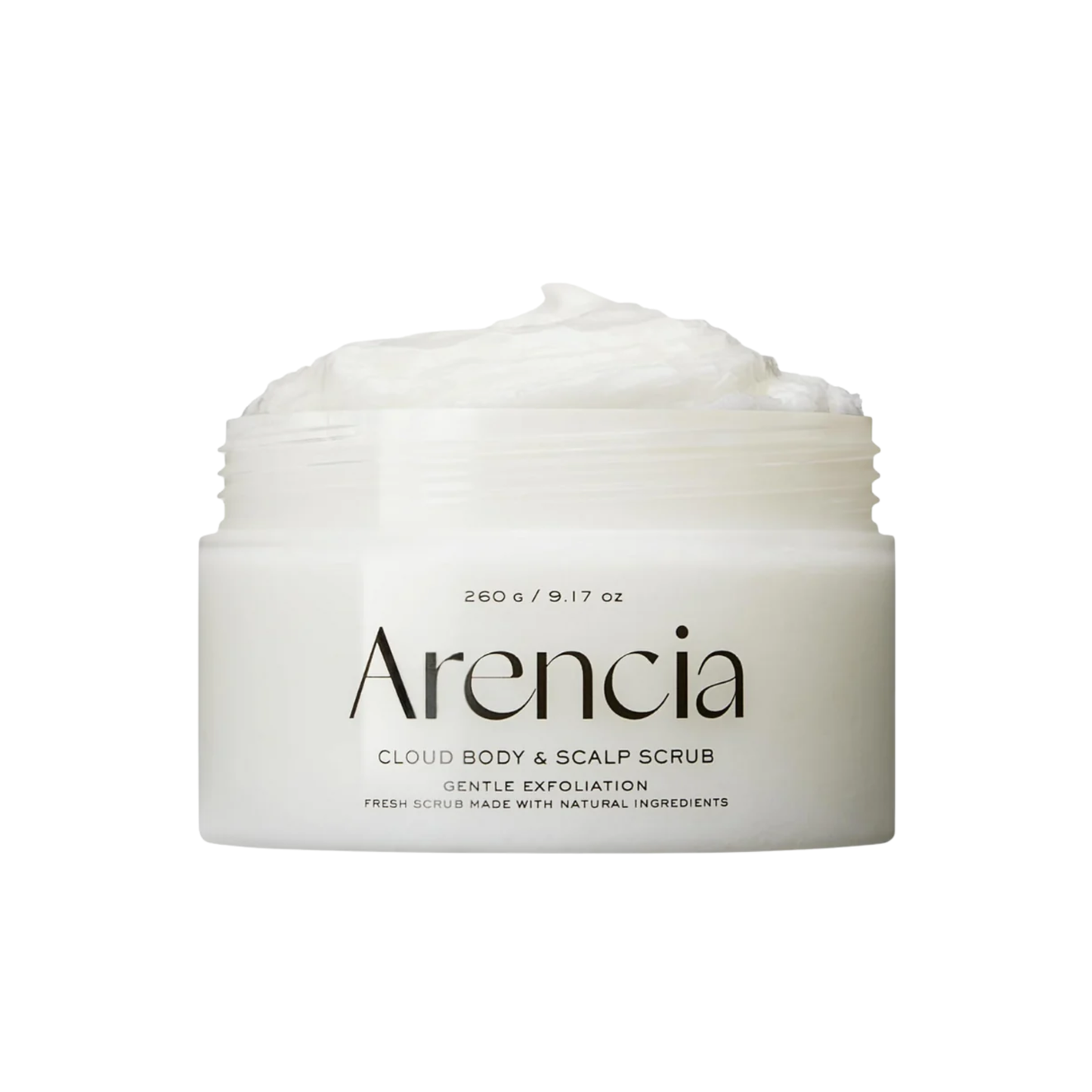 Arencia Fresh Cloud Body & Scalp Scrub 260g | Korean Body Scrub Australia