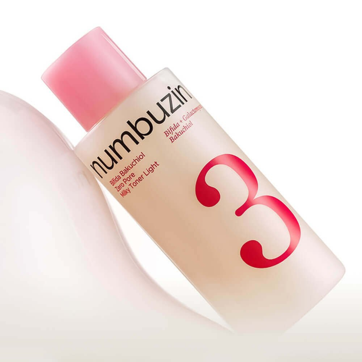 NUMBUZIN No.3 Bifida Bakuchiol Zero Pore Milky Toner Light 200ml | Lightweight Pore Care Toner