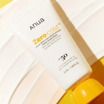 ANUA Zero-Cast Moisturizing Finish Sunscreen 50ml – Korean Skincare Australia