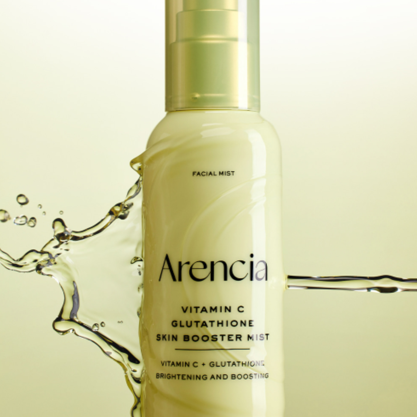 Arencia Vitamin C Glutathione Skin Booster Mist 100ml | Brightening Facial Mist for Glass Skin