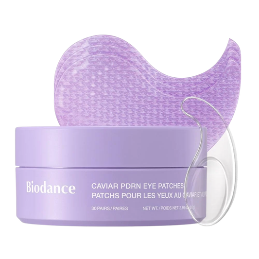 Biodance Caviar PDRN Eye Patches 30 Pairs | Firming & Brightening Hydrogel Eye Patches