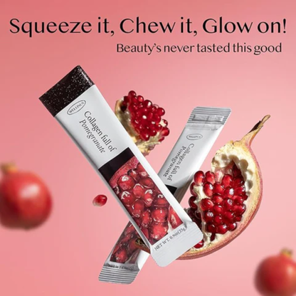 WELLINUS Korean Collagen Jelly Sticks | Marine Collagen Peptides Supplement