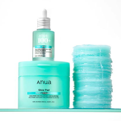 ANUA PDRN 100 Hyaluronic Acid Glow Pad 60 Pads ??Korean Skincare Australia
