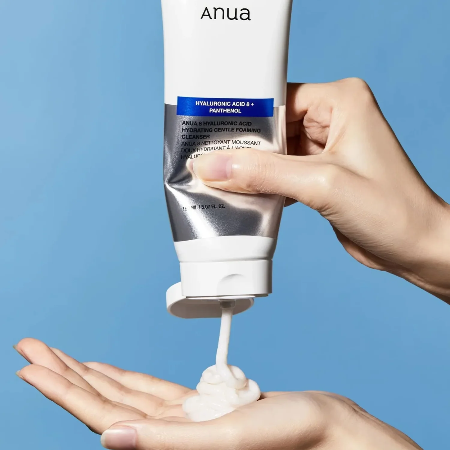 ANUA 8 Hyaluronic Acid Hydrating Gentle Foaming Cleanser 150ml – Korean Skincare Australia