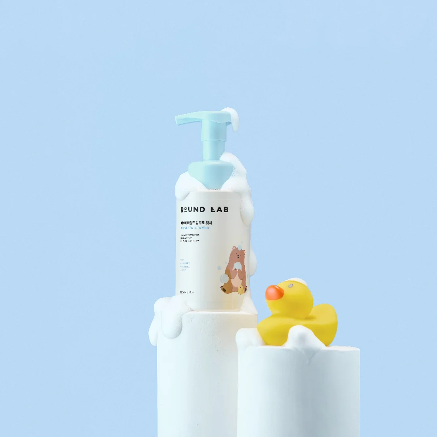 Round Lab Baby Mild Top To Toe Wash 300ml | Gentle Baby Hair & Body Wash