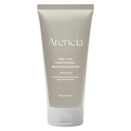 Arencia Rice + LHA Pore Control Rice Cake Cleanser 150g | Korean Pore Care Cleanser Australia