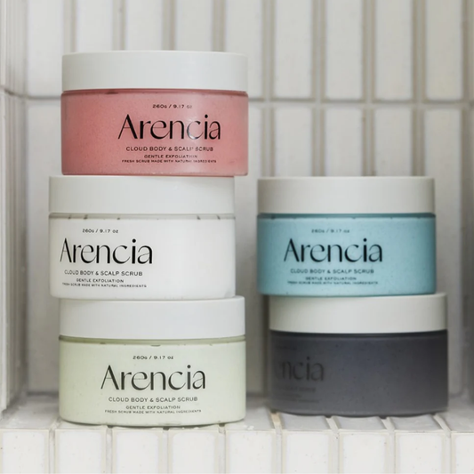 Arencia Fresh Cloud Body & Scalp Scrub 260g | Korean Body Scrub Australia