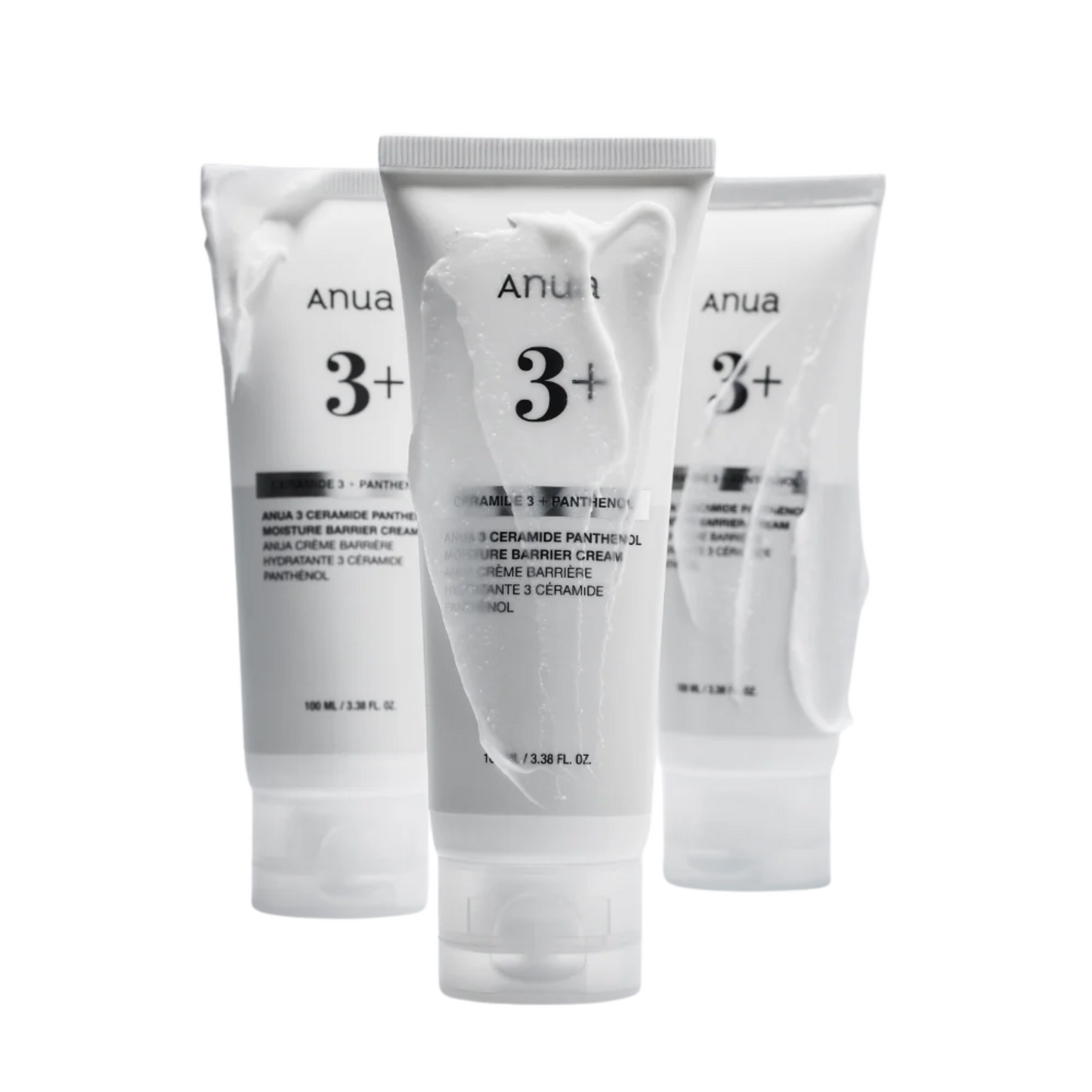Soft creamy texture of Anua 3 Ceramide Panthenol Moisture Barrier Cream