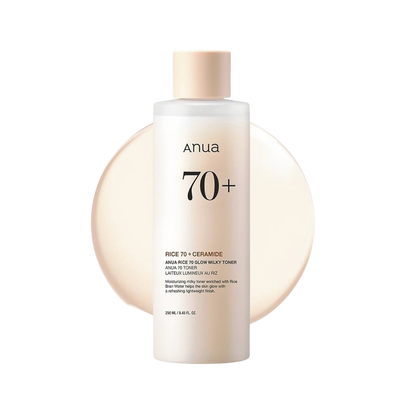 Anua Rice 70 Glow Milky Toner 250ml - KOS