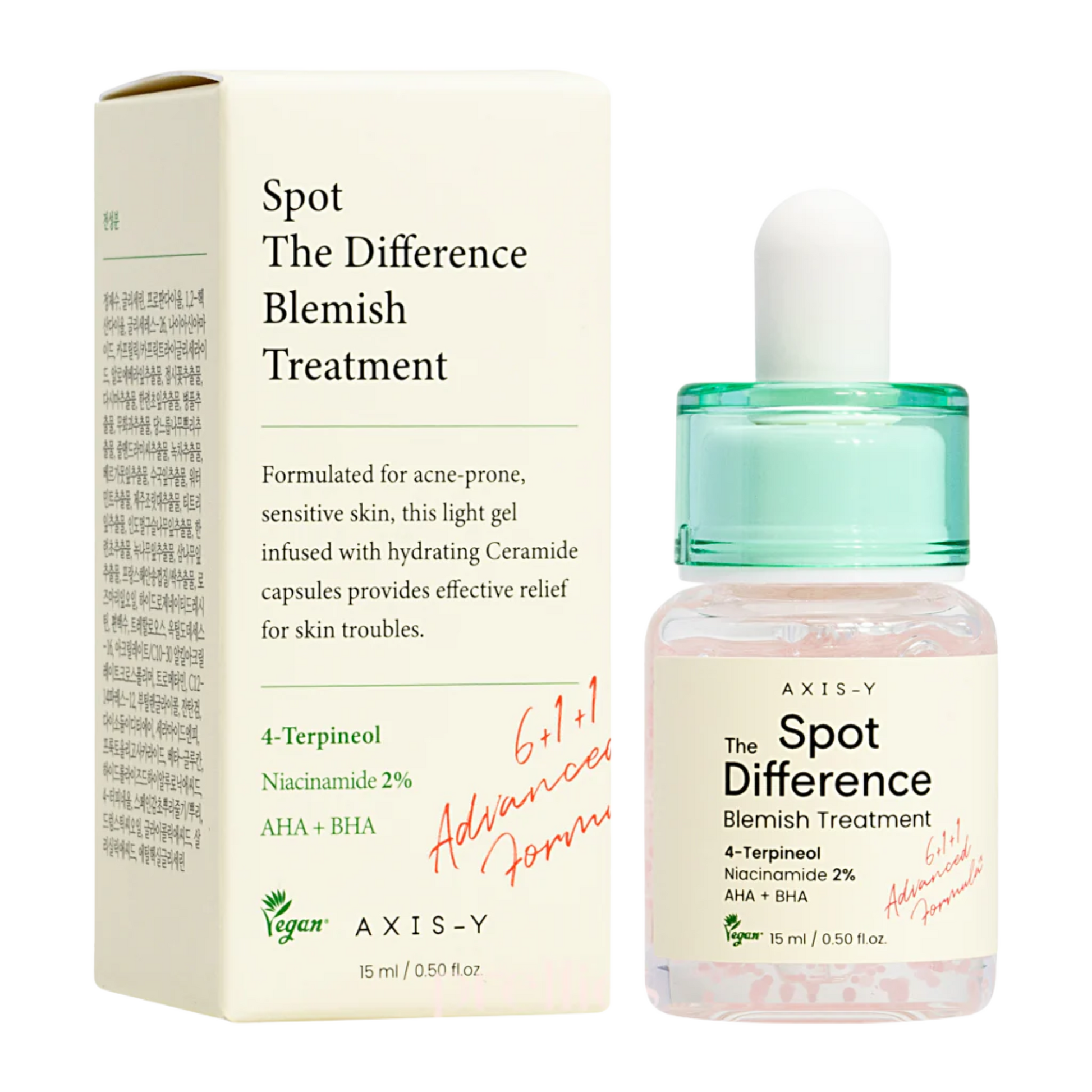 Lightweight Korean blemish gel