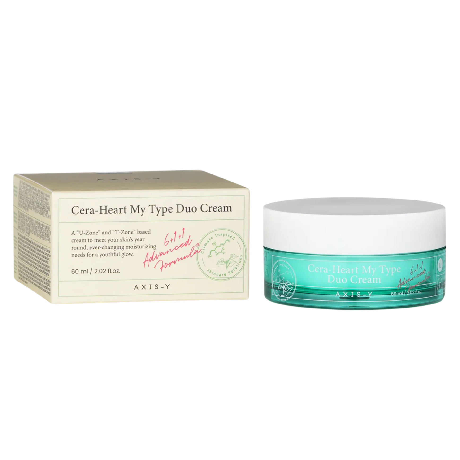 AXIS-Y Cera-Heart My Type Duo Cream 60ml - KOS