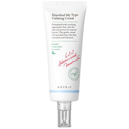 AXIS-Y Heartleaf My-Type Calming Cream – Korean lightweight gel moisturizer
