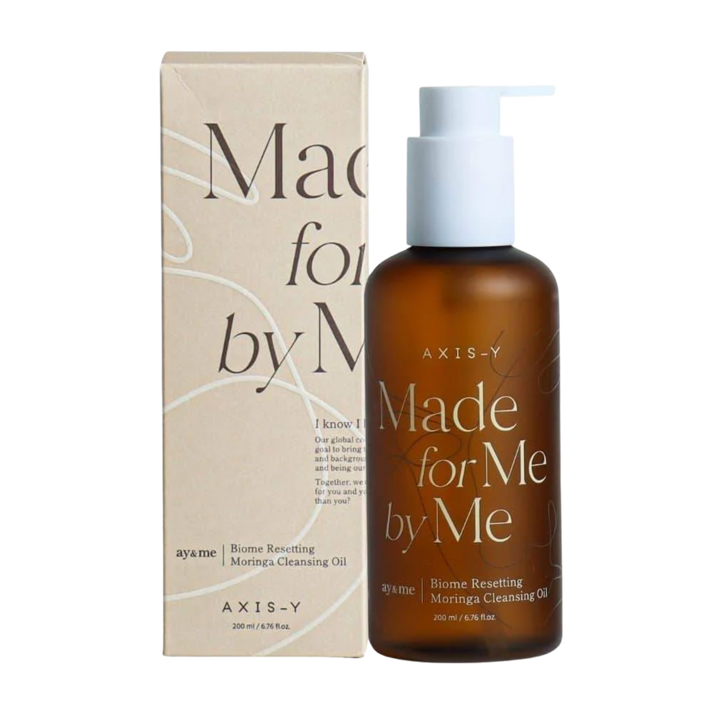 AXIS-Y oil cleanser for makeup removal and skin balance
