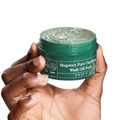 AXIS-Y Mugwort Pore Clarifying Wash Off Pack 100ml - KOS