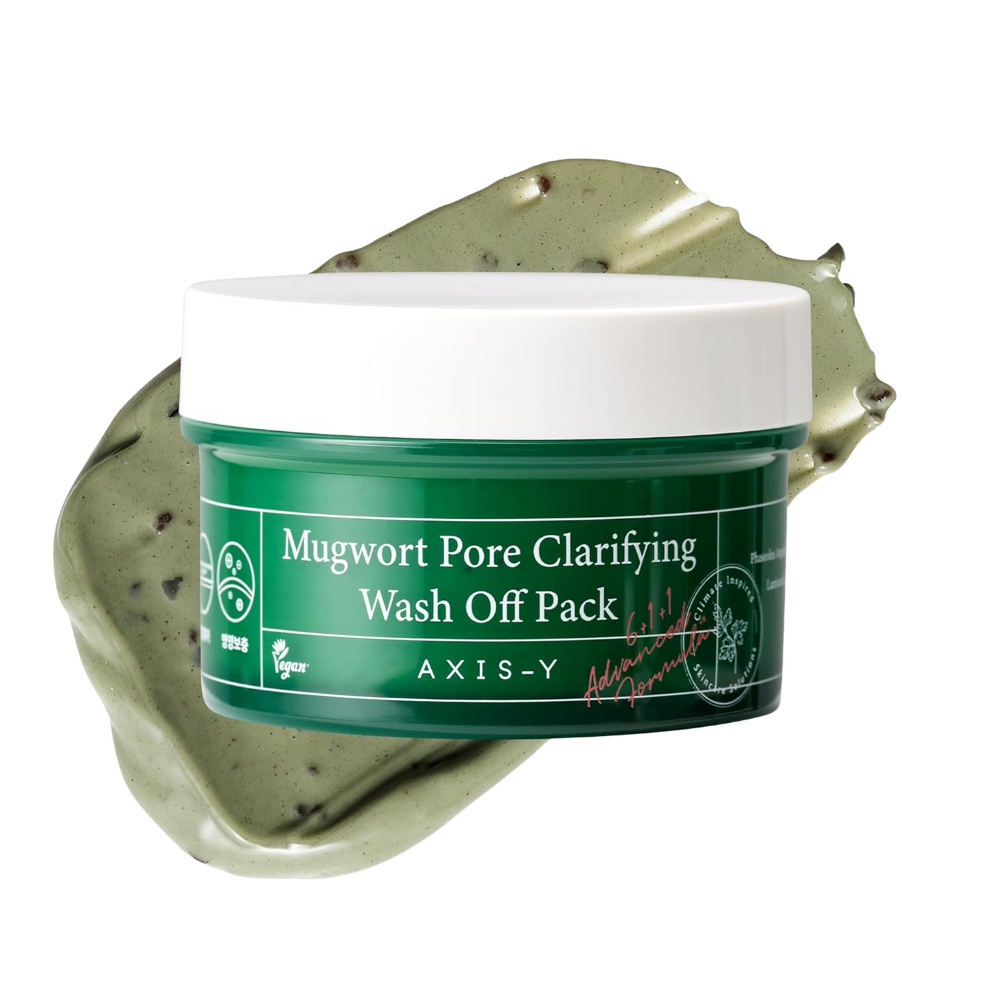 AXIS-Y Mugwort Pore Clarifying Wash Off Pack 100ml - KOS