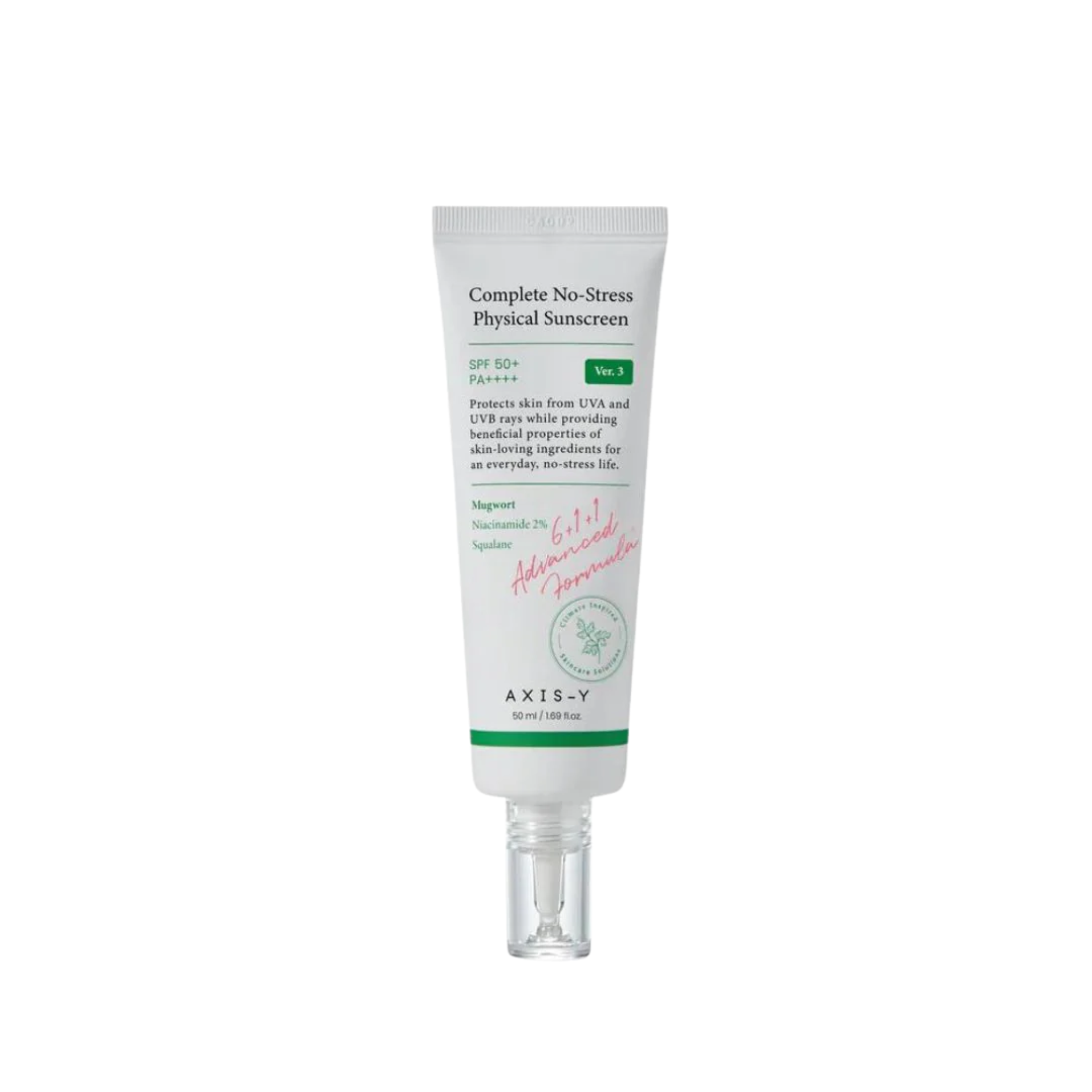AXIS-Y Complete No-Stress Physical Sunscreen (V3) - KOS