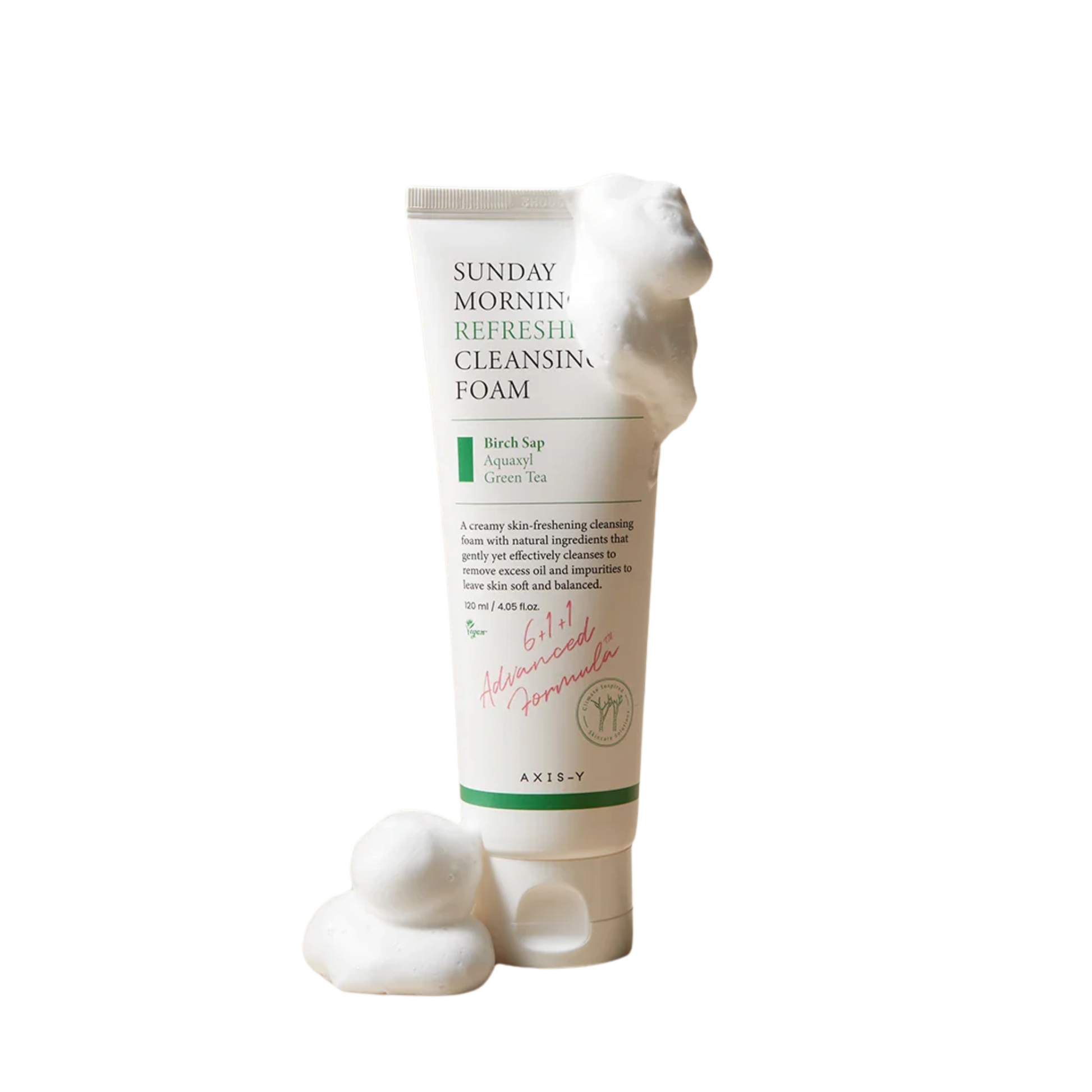 AXIS-Y Sunday Morning Refreshing Cleansing Foam 120ml - KOS