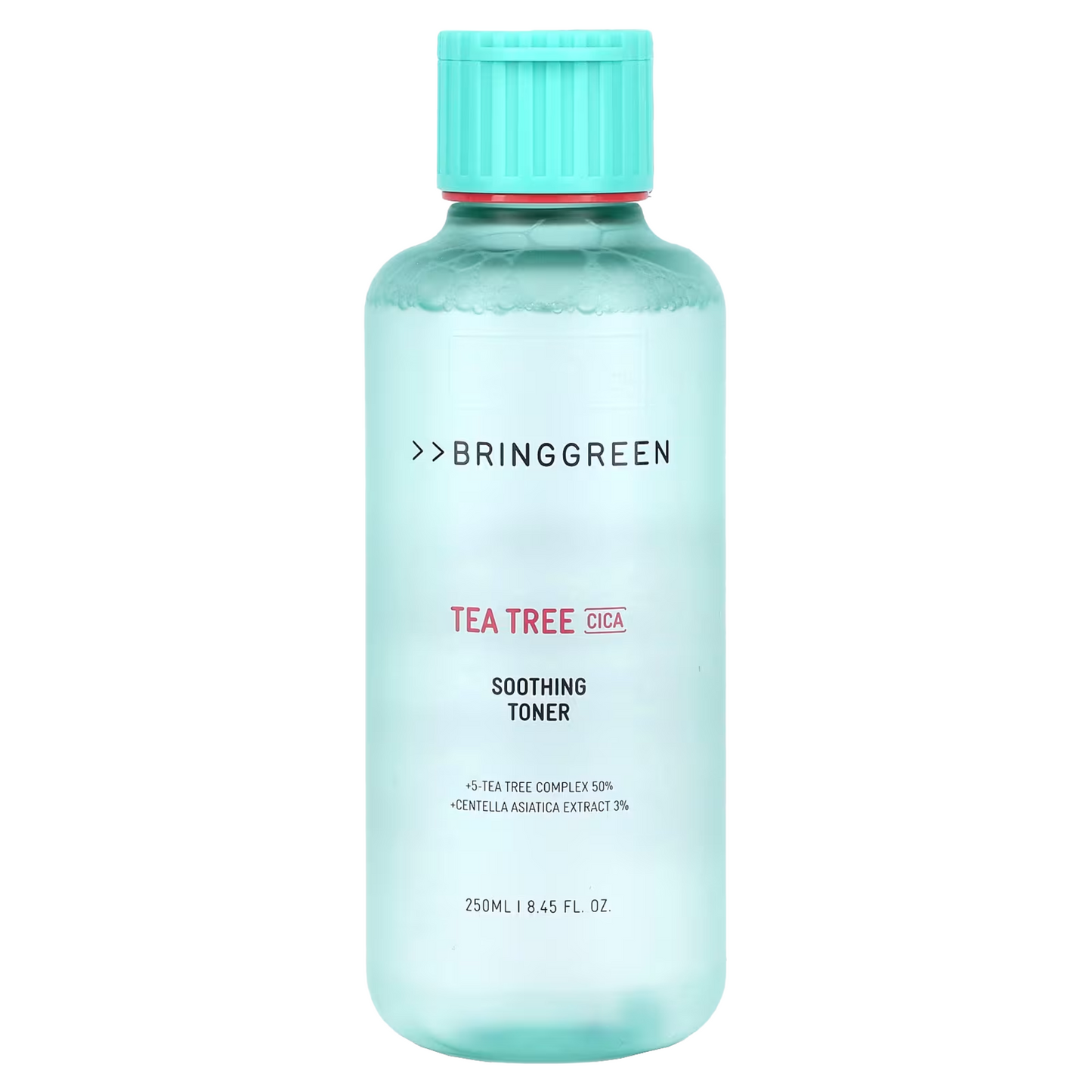 Bring Green Tea Tree Cica Soothing Toner 250ml front packaging