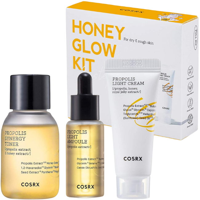 Cosrx Full Fit Propolis Trial Kit – Hydrating & Soothing Skincare Set - KOS