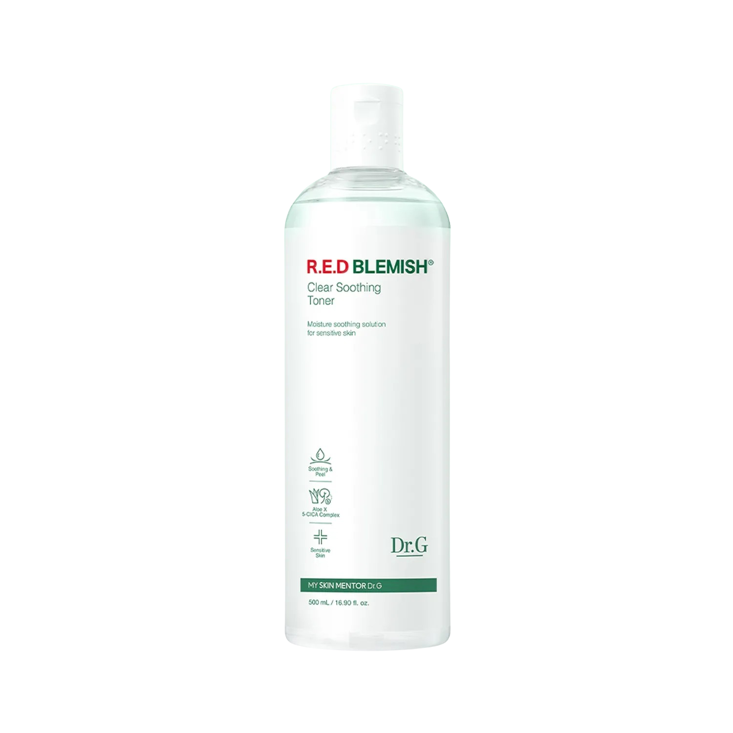 Dr.G R.E.D Blemish Clear Soothing Toner 500ml - KOS