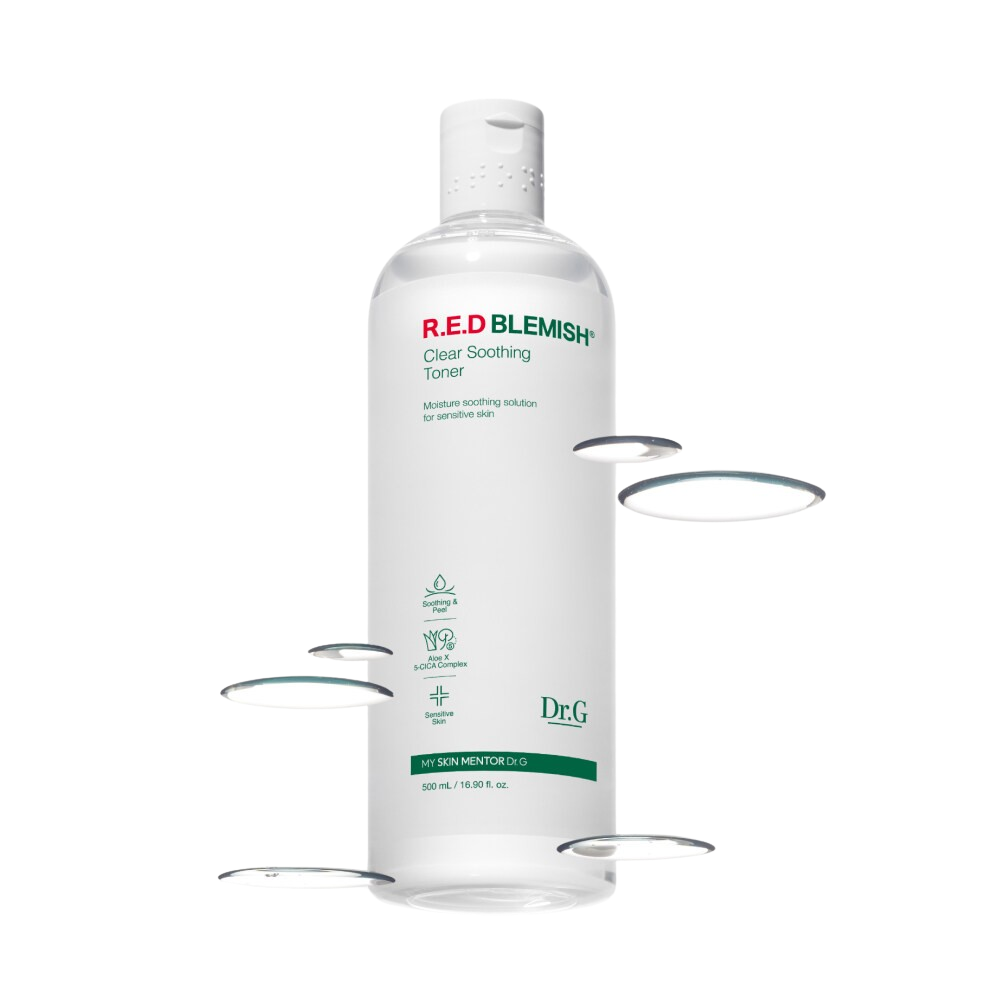 Dr.G R.E.D Blemish Clear Soothing Toner 500ml - KOS