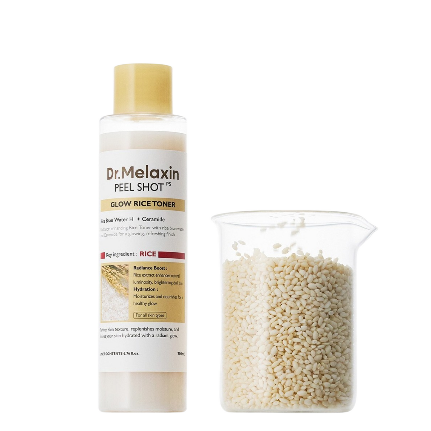 Korean toner for hydration and glow – Dr.Melaxin Peel Shot Toner