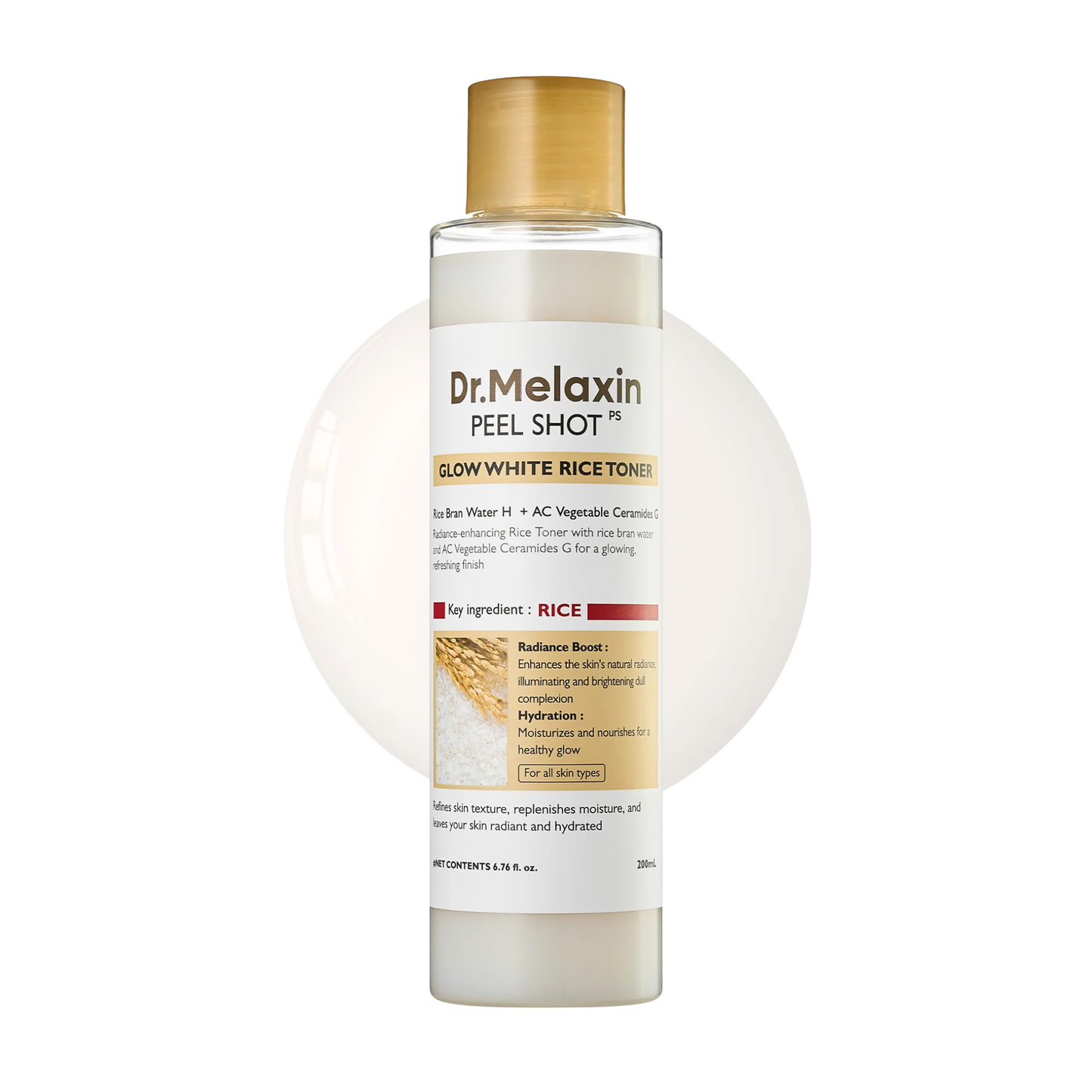 Moisturizing toner with ceramide and liposome oil by Dr.Melaxin
