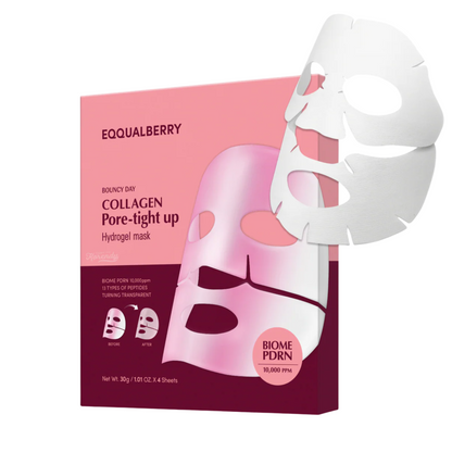 Firming mask with low molecular collagen for pore care – EQQUALBERRY skincare