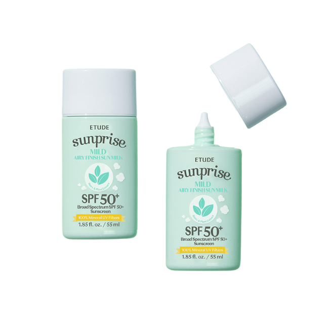 Etude House Sunprise Mild Airy Finish Sun Milk 55ml - KOS