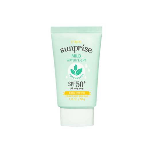 ETUDE Sunprise Mild Watery Light Sunscreen front view from kosmeticau