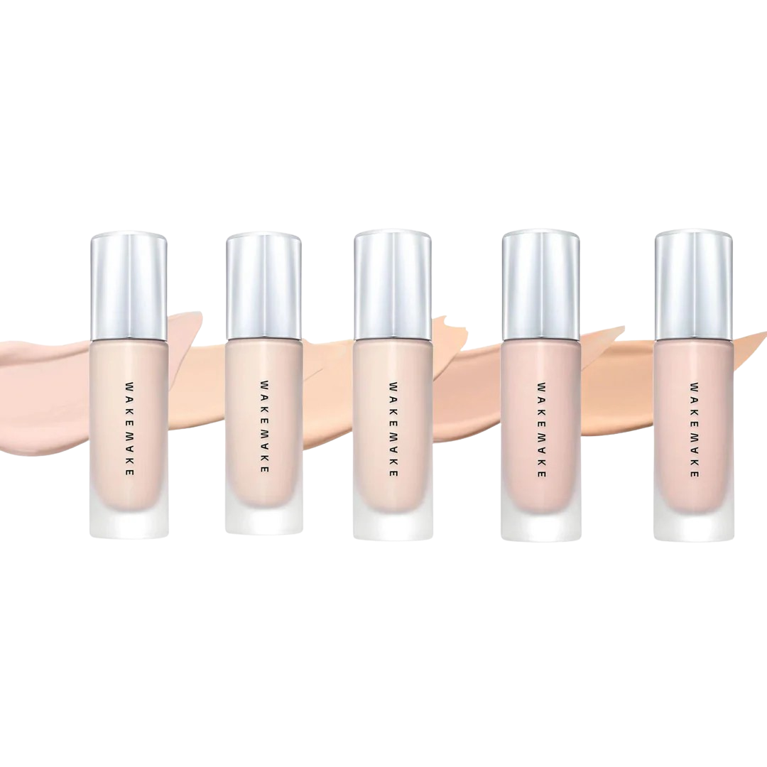 WAKEMAKE Water Velvet Cover Foundation (5 Shades)