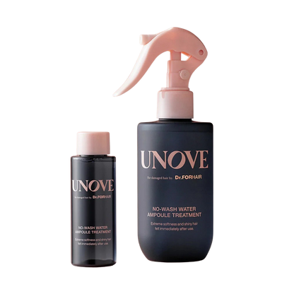 UNOVE No Wash Water Ampoule Treatment 200mL+50mL Special Set