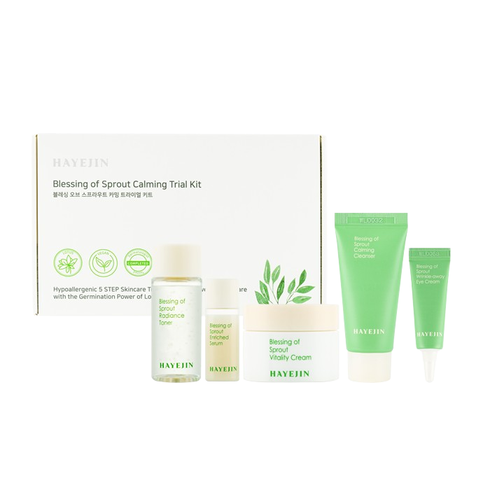 HAYEJIN Blessing of Sprout Calming Trial Kit (5items)